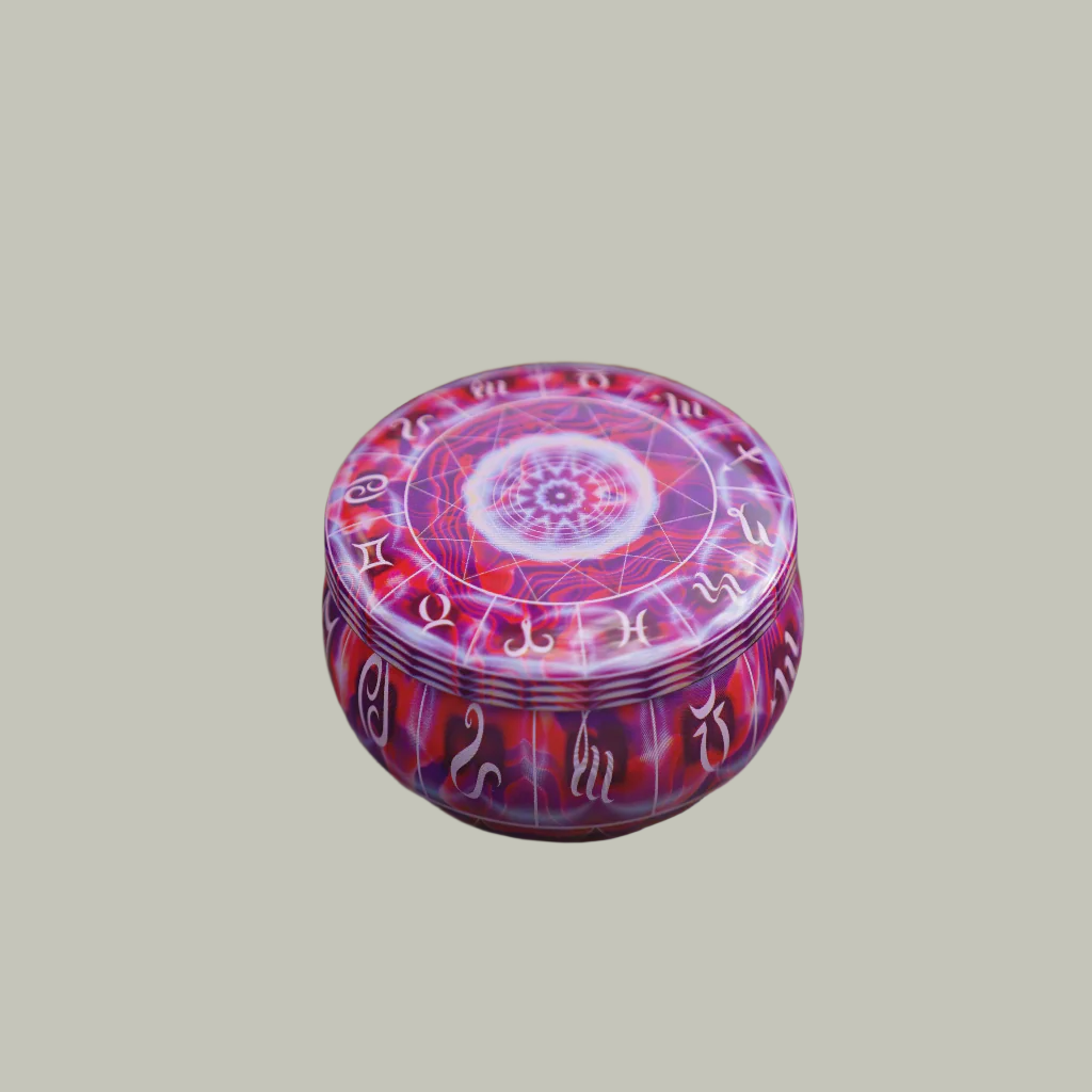Homemade Lotion Bar in colorful tin - Special Edition (pink-mystical)