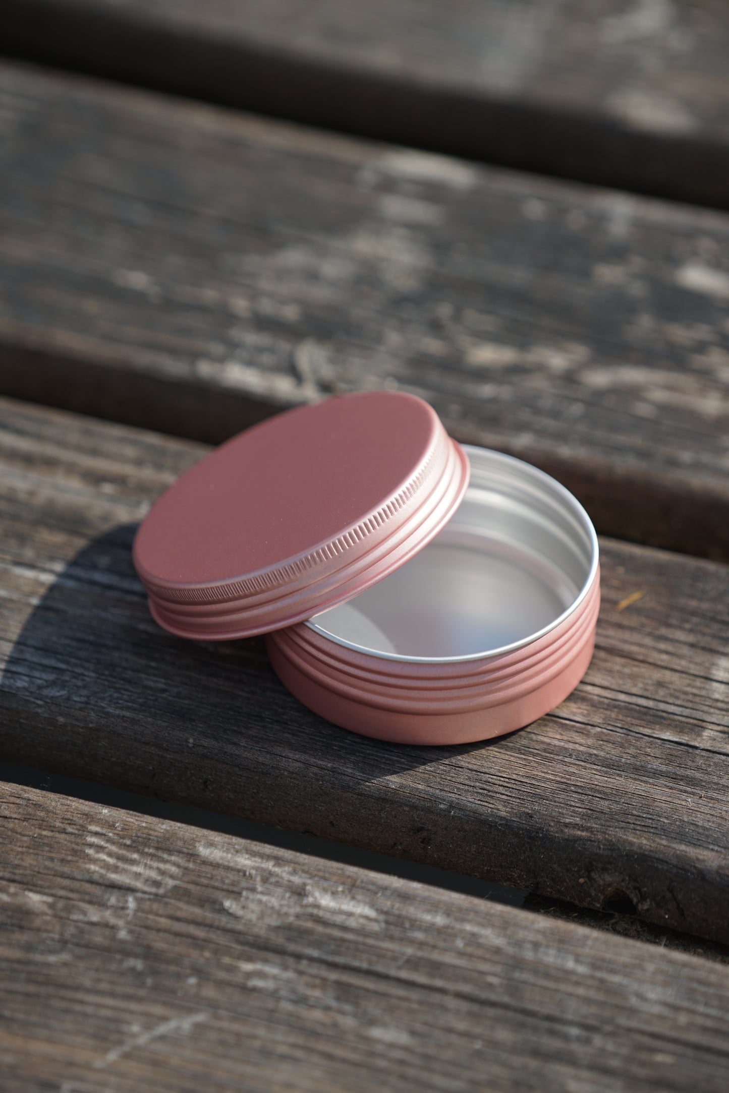 Homemade Lotion Bar in colorful tin - Rose Tin - Ideal for travel